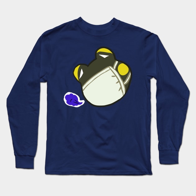 Raddle The Frog Long Sleeve T-Shirt by Candycrypt